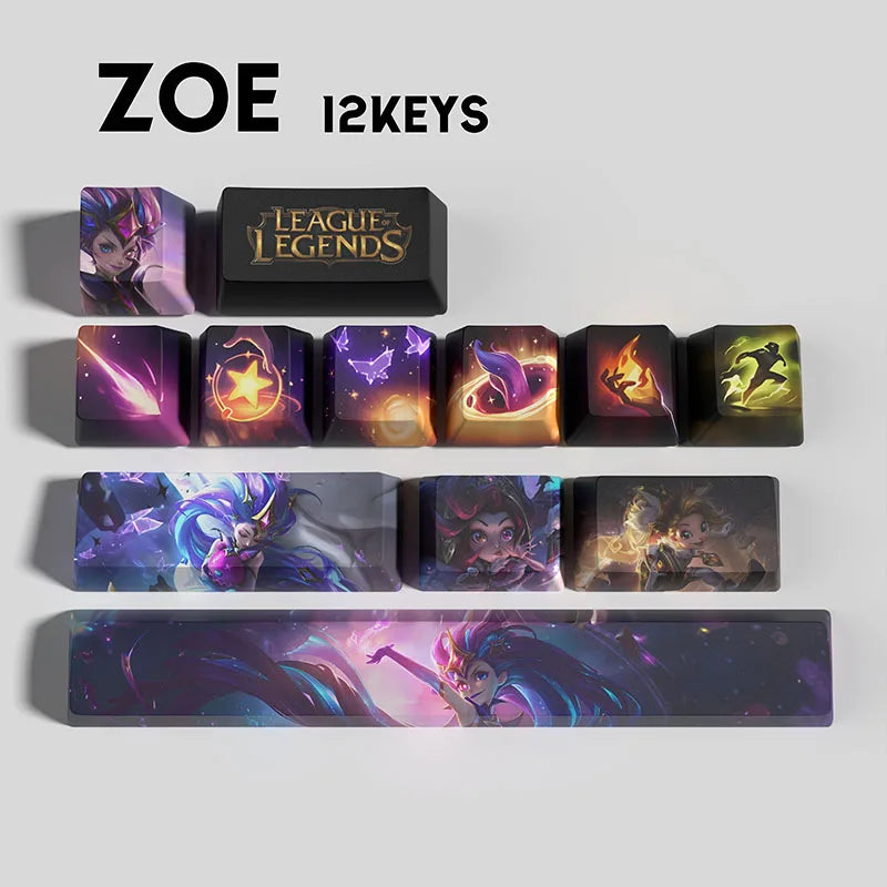 League Of Legends Keycaps