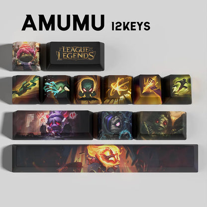League Of Legends Keycaps