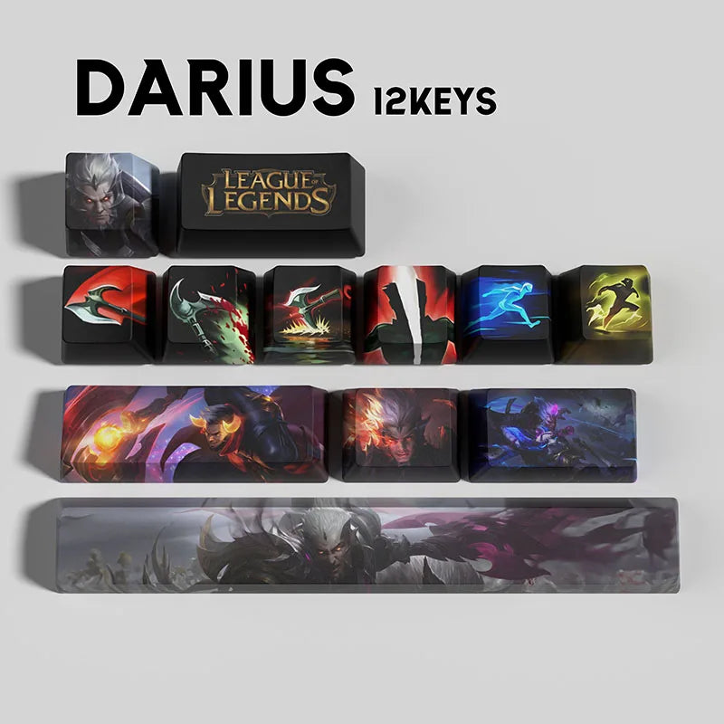League Of Legends Keycaps