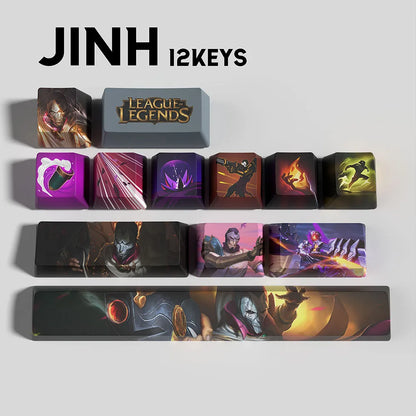 League Of Legends Keycaps