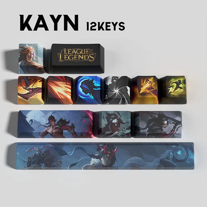 League Of Legends Keycaps
