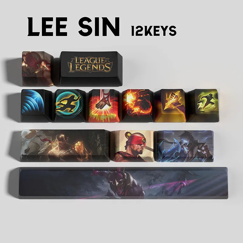 League Of Legends Keycaps