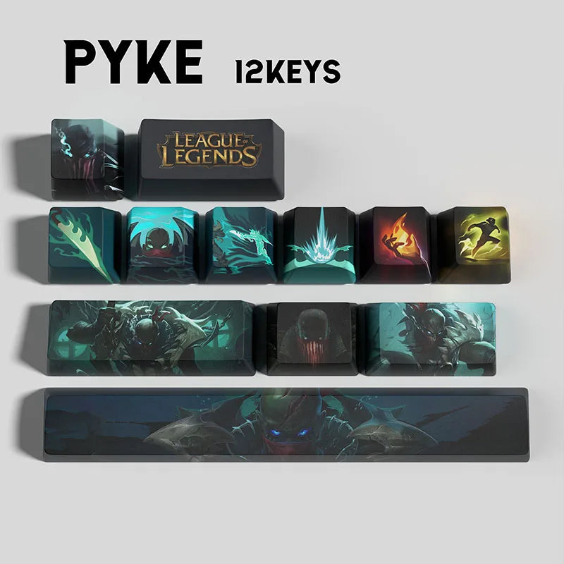 League Of Legends Keycaps