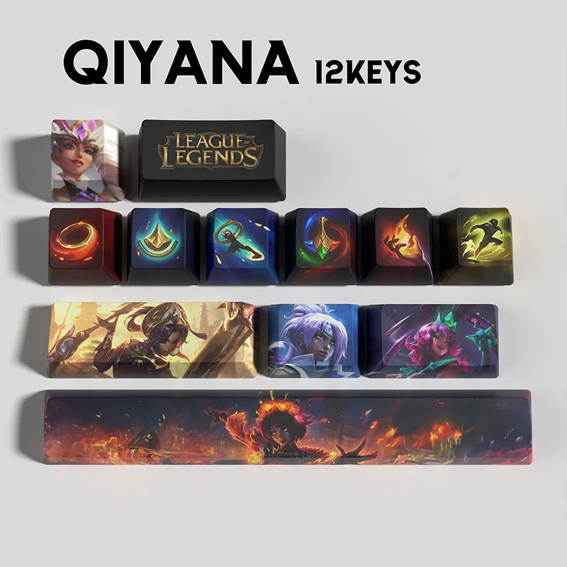 League Of Legends Keycaps