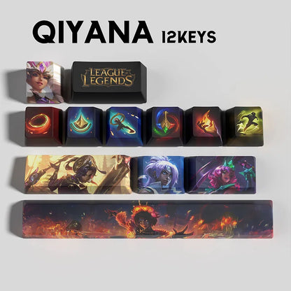 League Of Legends Keycaps