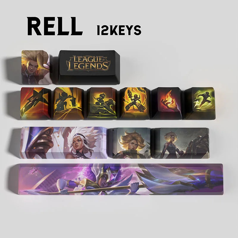 League Of Legends Keycaps