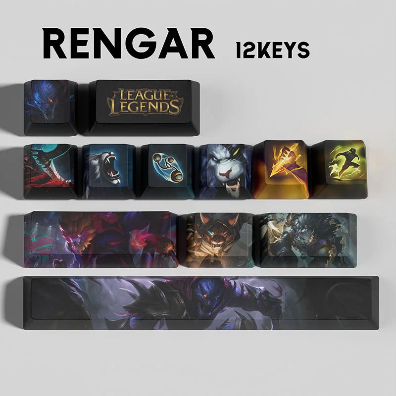 League Of Legends Keycaps