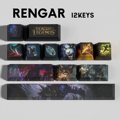 League Of Legends Keycaps