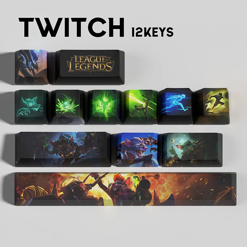 League Of Legends Keycaps