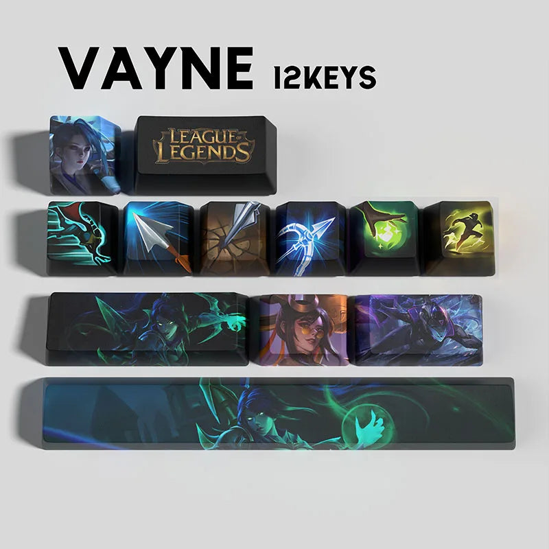 League Of Legends Keycaps