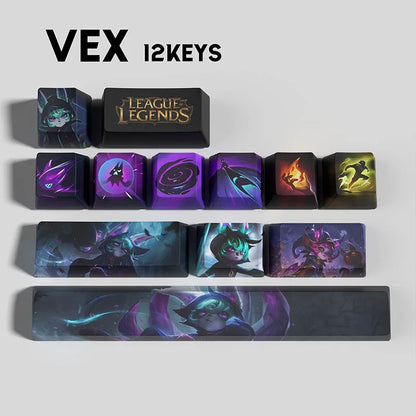 League Of Legends Keycaps