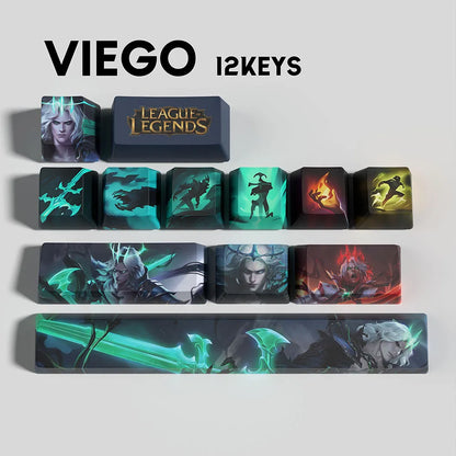 League Of Legends Keycaps