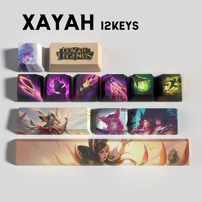 League Of Legends Keycaps